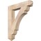 Ekena Millwork Olympic Arts & Crafts Smooth Bracket, Douglas Fir, 5 1/2"W x 34"D x 40"H BKT06X34X40OLY03SDF - alternate 1